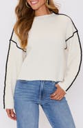 VICI Collection Terra Contrast Stitch Sweater