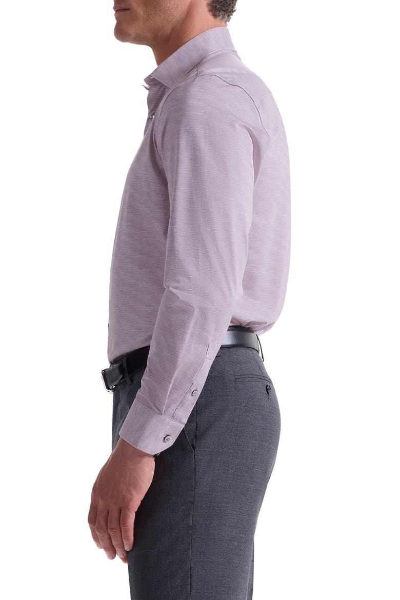 James OoohCotton® Herringbone Button-Up Shirt, Alternate, color, WOOD ROSE