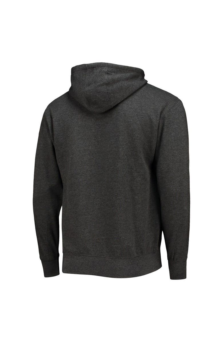 STARTER Men's Starter Pewter Tampa Bay Buccaneers Throwback Logo Full-Zip Hoodie, Alternate, color, 