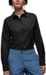 WILDFANG The Essential Long Sleeve Oxford Button Up