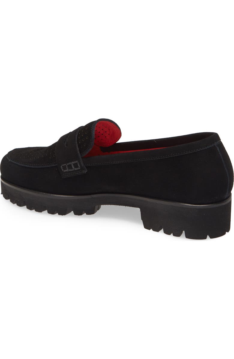 Pas de Rouge Kimmy Platform Penny Loafer, Alternate, color,