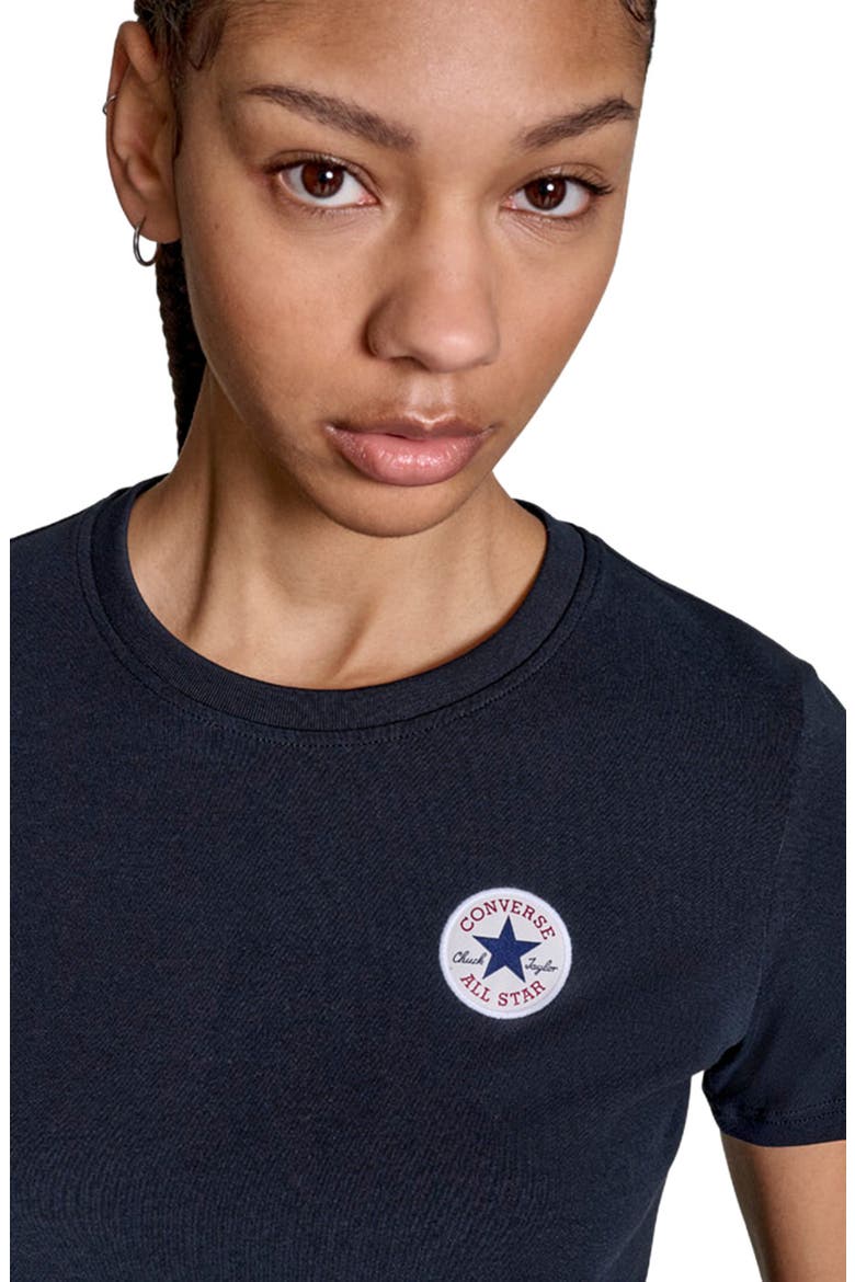 Chuck Taylor Patch T-Shirt, Alternate, color, SHADOW NAVY