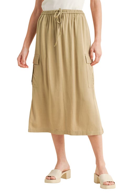 Cargo Midi Skirt