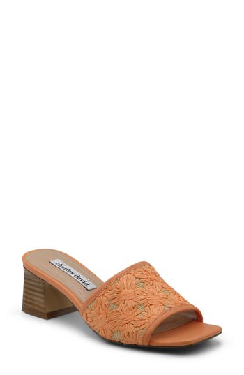 Charles David Raffi Slide Sandal In Coral
