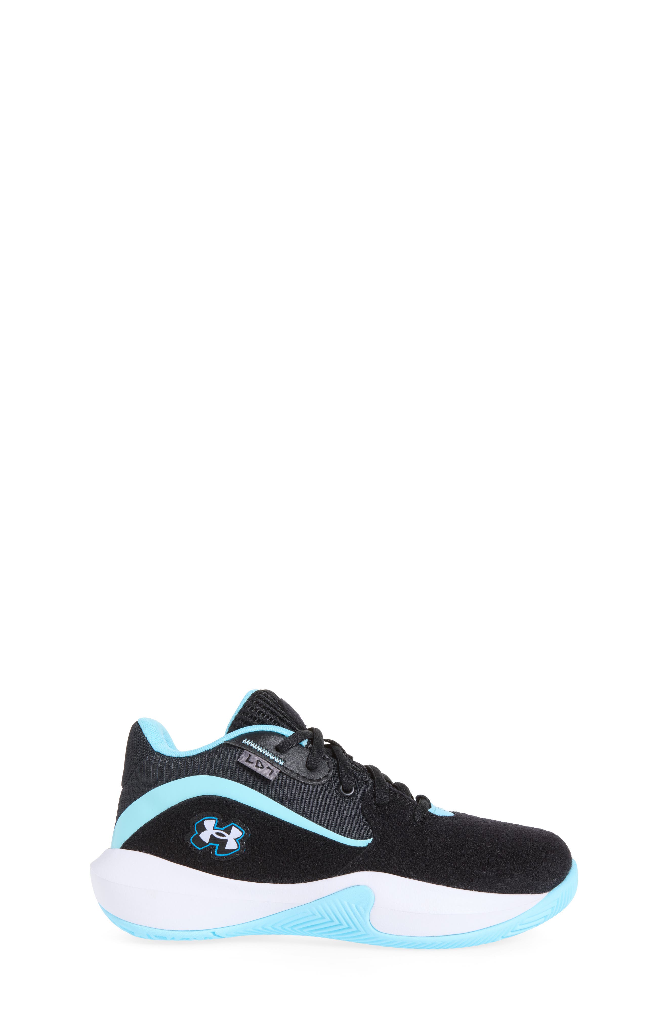 Kids' UA Lockdown 7 VC Sneaker, Alternate, color, BLK