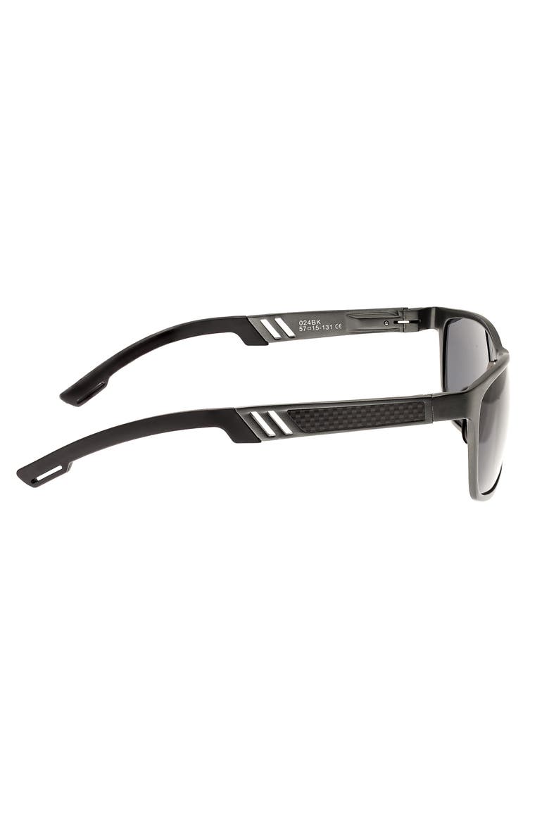 Pyxis Titanium Polarized Sunglasses, Alternate, color, Gunmetal/Black