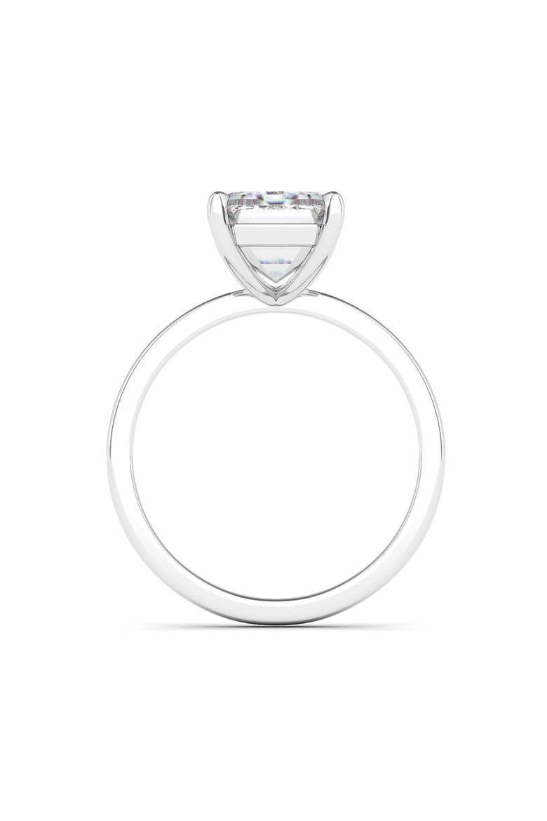 Emerald Cut Lab Created Diamond Ring, Alternate, color, 2.00 CTW 18K WHITE GOLD