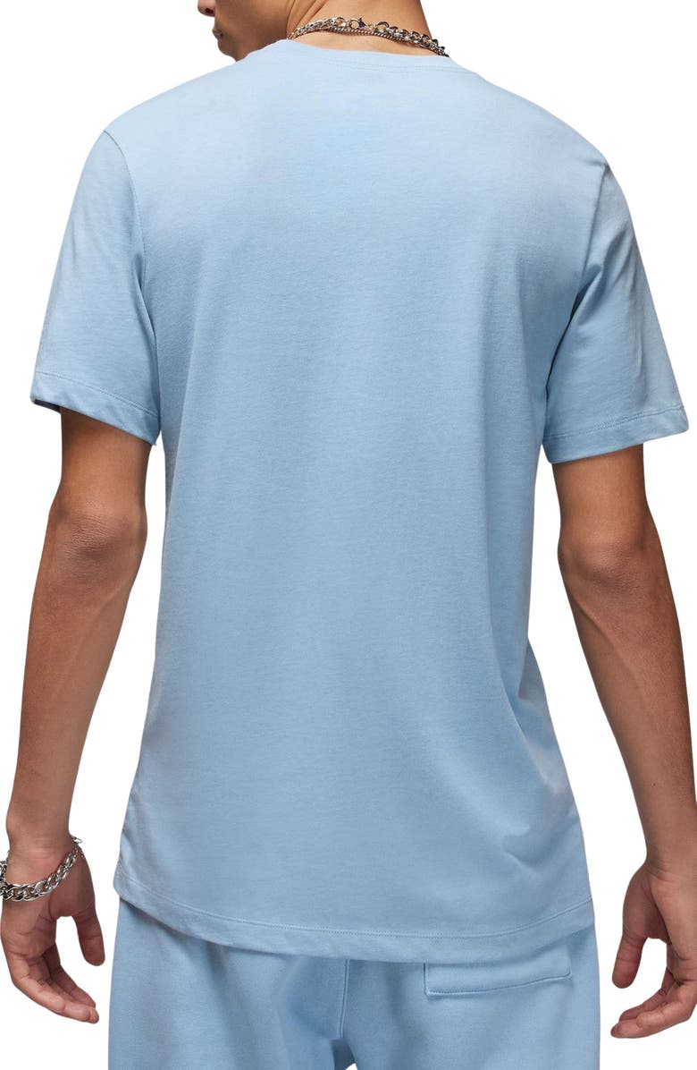 Jordan Jumpman Embroidered T-Shirt, Alternate, color, Blue Grey/ White