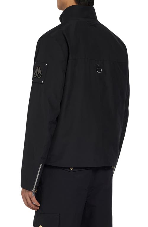 Moose Knuckles Maxwell Water Repellent Jacket In Black