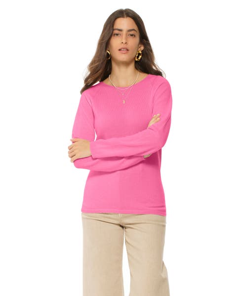 Ultralight Pure Cashmere Raglan Crewneck Sweater