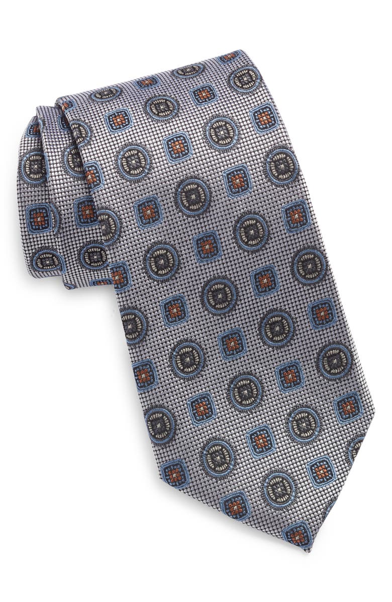 Nordstrom Medallion Silk Tie, Main, color, 