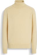 ZEGNA Cashmere Rib Turtleneck Sweater