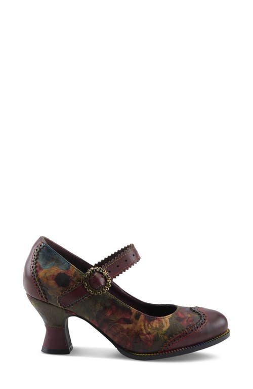 L'artiste By Spring Step Macias Mary Jane Pump In Animal Print