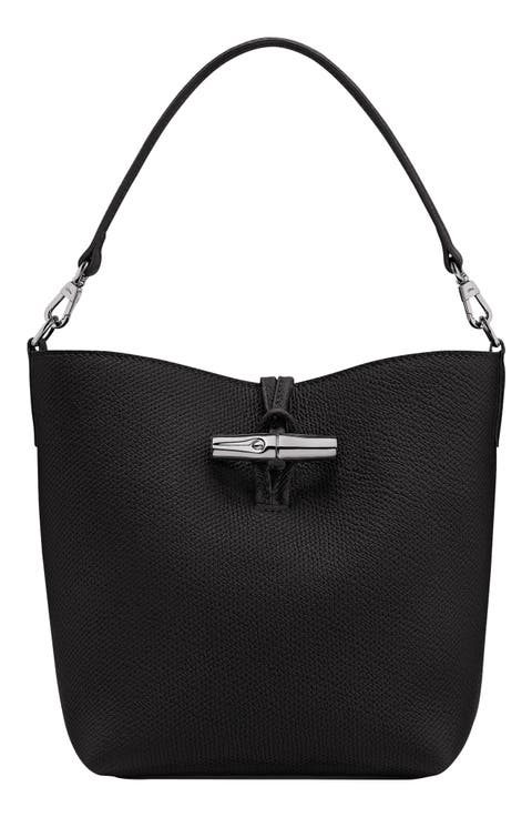 Extra Small Le Roseau Leather Bucket Bag