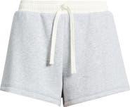 rag & bone Mixed Media Terry Drawstring Shorts