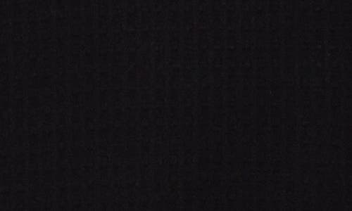 T Tahari Mock Neck Short Sleeve Knit Sweater In Black