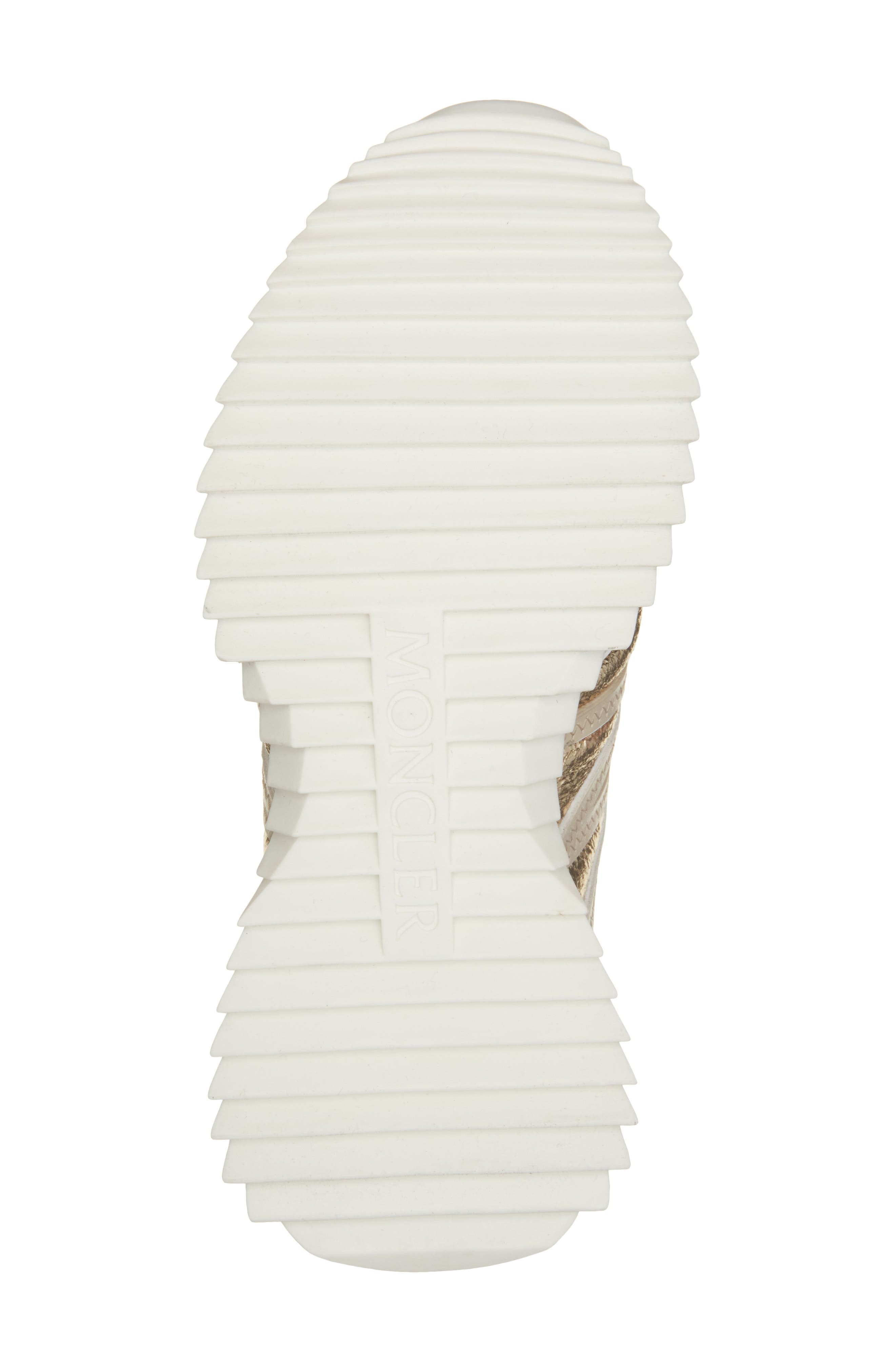 Moncler Pacey Low Top Sneaker, Alternate, color, Gold