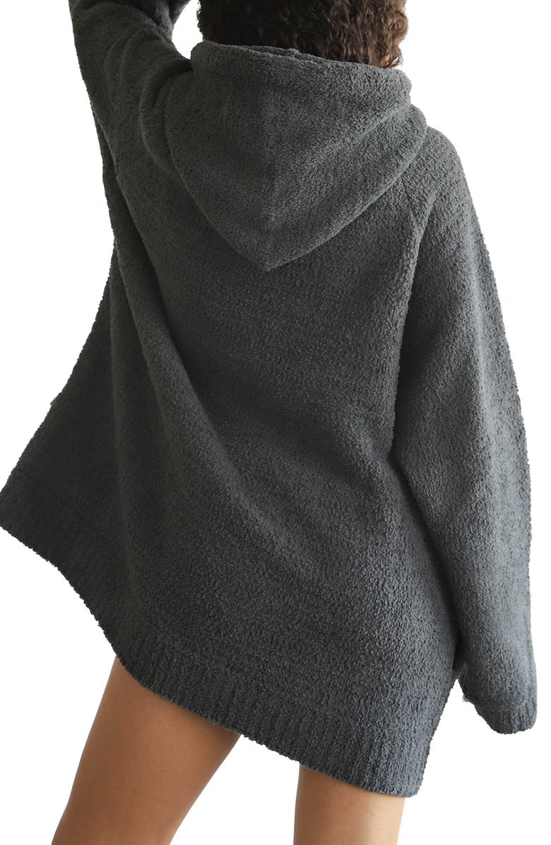 Sunday Citizen Snug Blanket Hoodie, Alternate, color, Coal