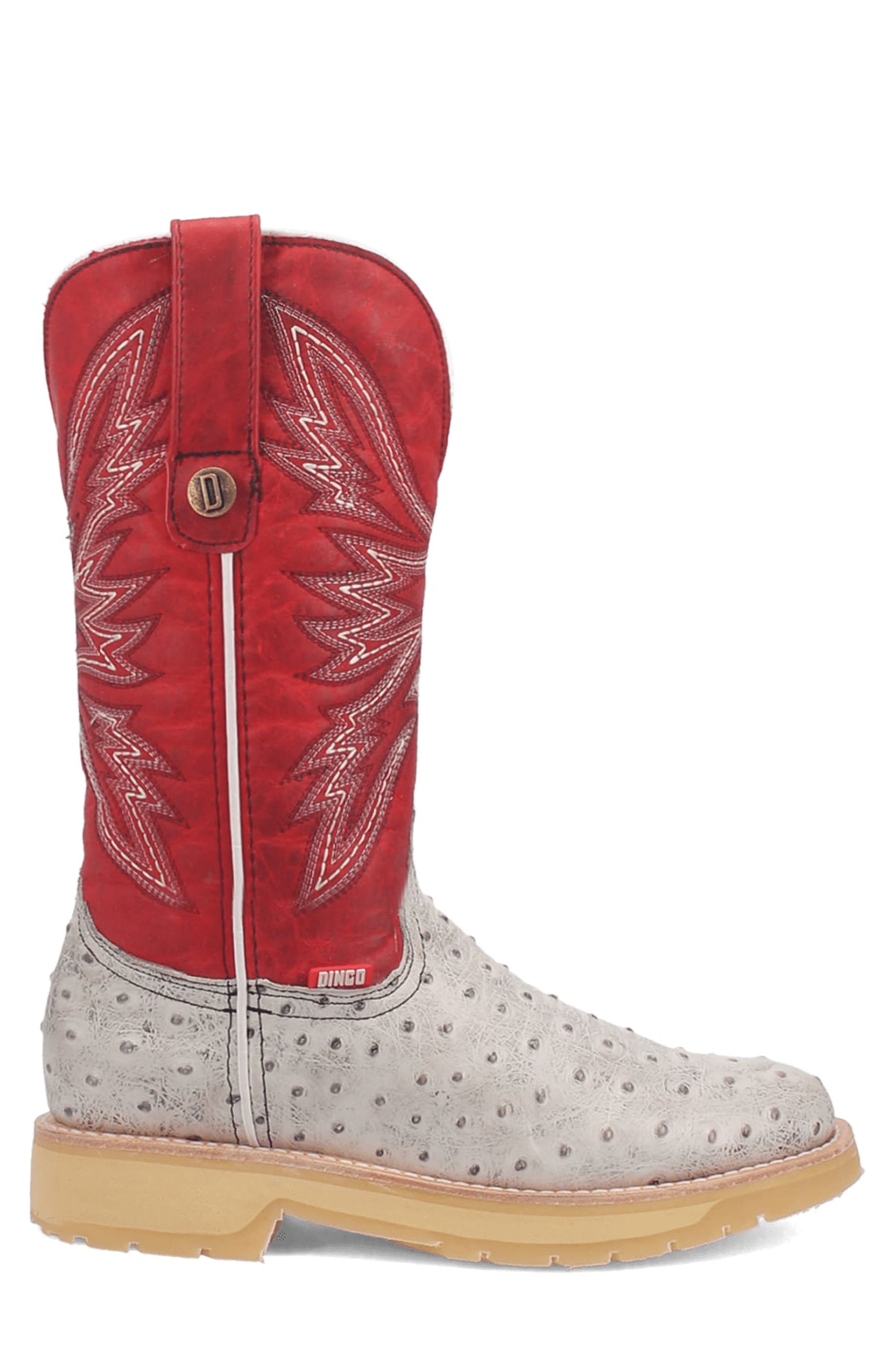 Kiwi Western Boot, Alternate, color, WHITE