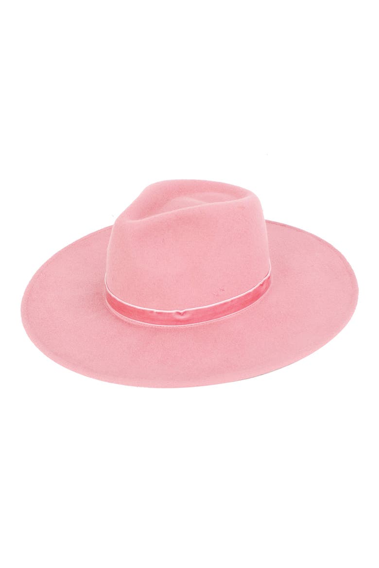 Jaylin Fedora Hat, Main, color, PINK