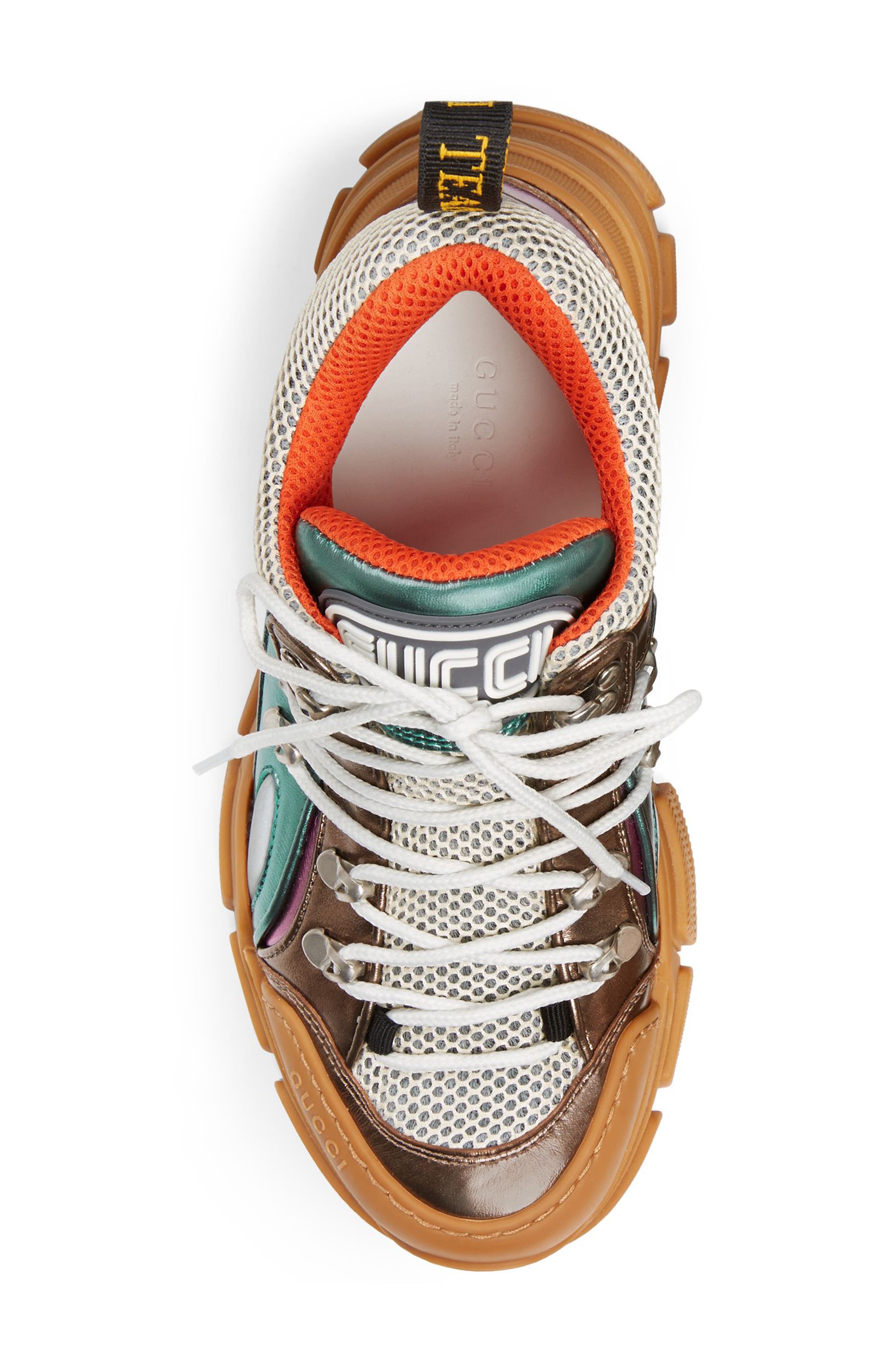 Gucci Flashtrek Lace-Up Sneaker, Alternate, color, 