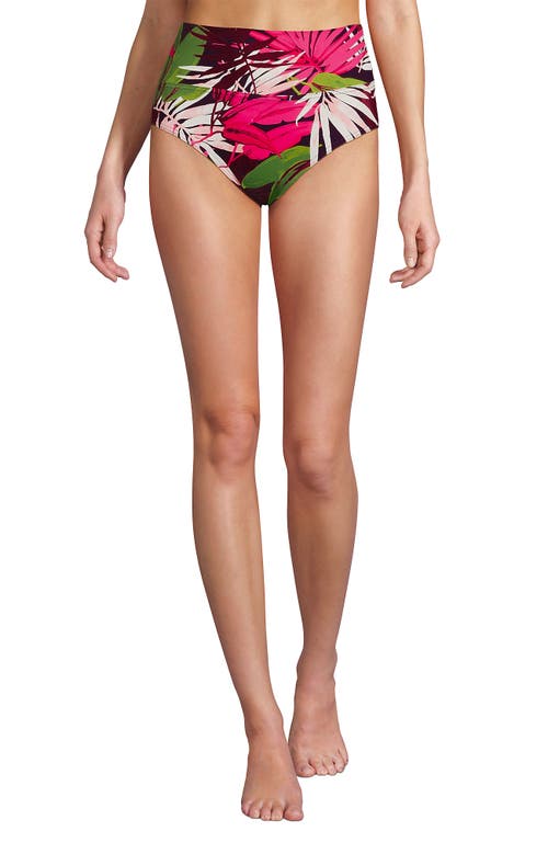 Lands' End Chlorine Resistant Pinchless High Waisted Bikini Bottoms