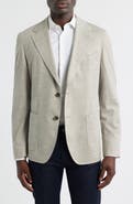 BOSS Jeff Regular Fit Beige Wool Mélange Sport Coat