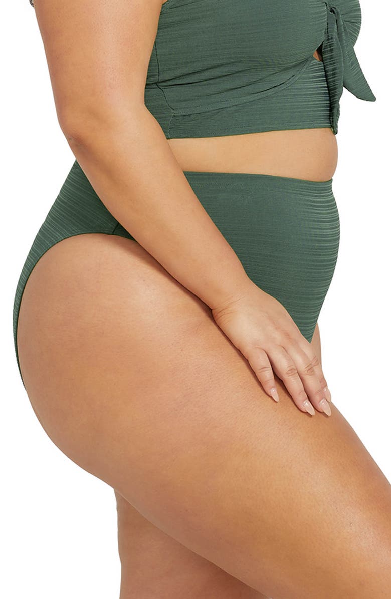 Artesands Aria Richter High Waist Bikini Bottoms, Alternate, color, 