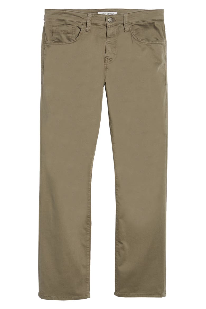 Matt Relaxed Straight Fit Jeans, Alternate, color, DUSTY OLIVE