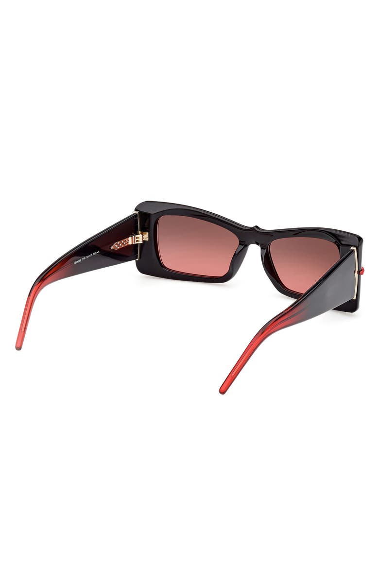 Christian Louboutin 54mm Butterfly Sunglasses, Alternate, color, 