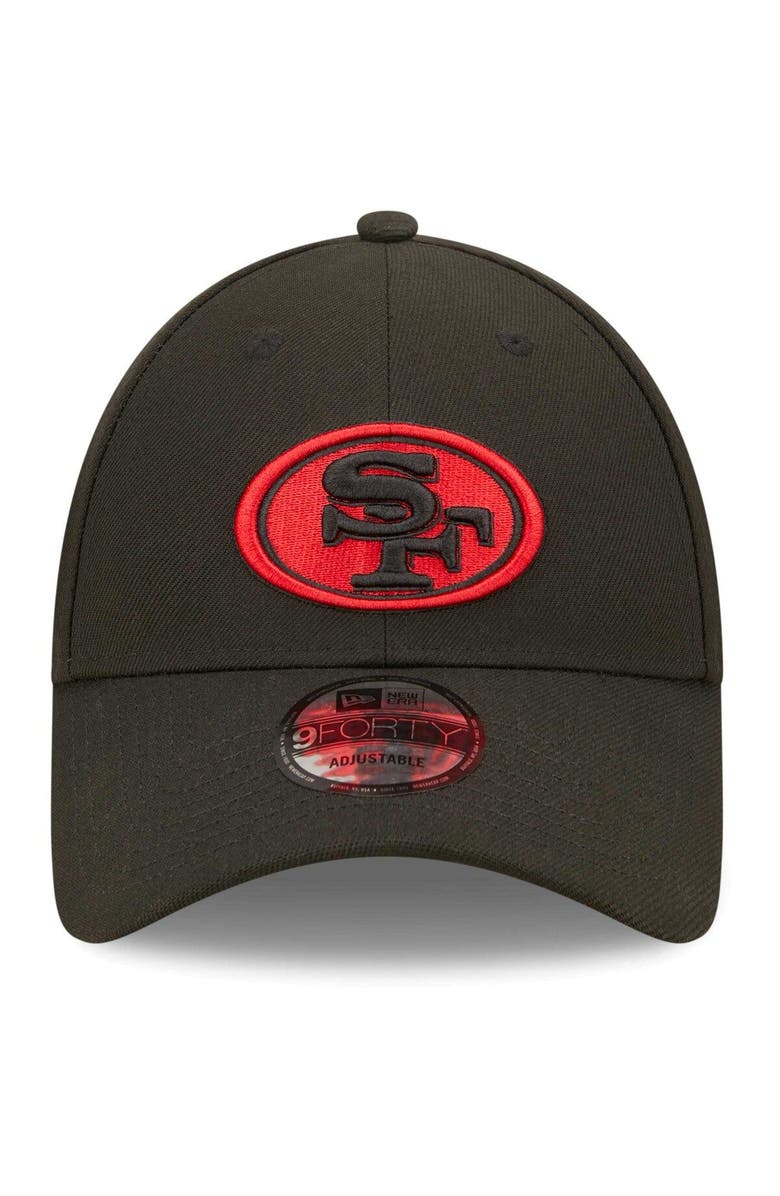 New Era Men's New Era Black San Francisco 49ers The League 9FORTY Adjustable Hat, Alternate, color, 
