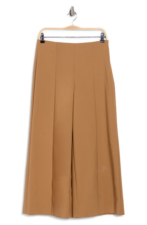 Kallin High Waist Cropped Wide Leg Pants