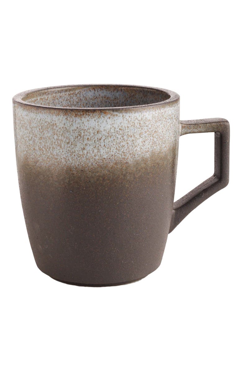 Stone Lain Vince Stoneware 4-Piece Mug Set, Main, color, Gray-Green-Blue