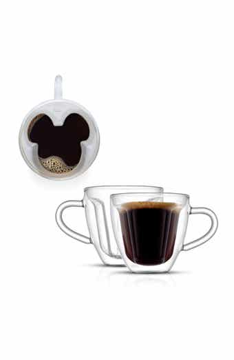 JoyJolt Disney Mickey Espresso Cups - Set of 2