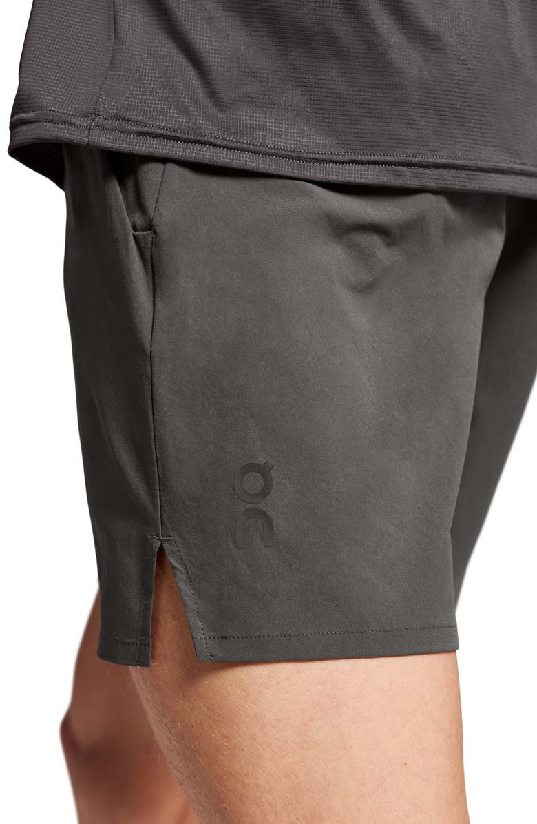 On Essential Running Shorts, Alternate, color, 