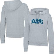 Champion Women's Champion Heather Gray Seattle Seahawks Powerblend Hoodie