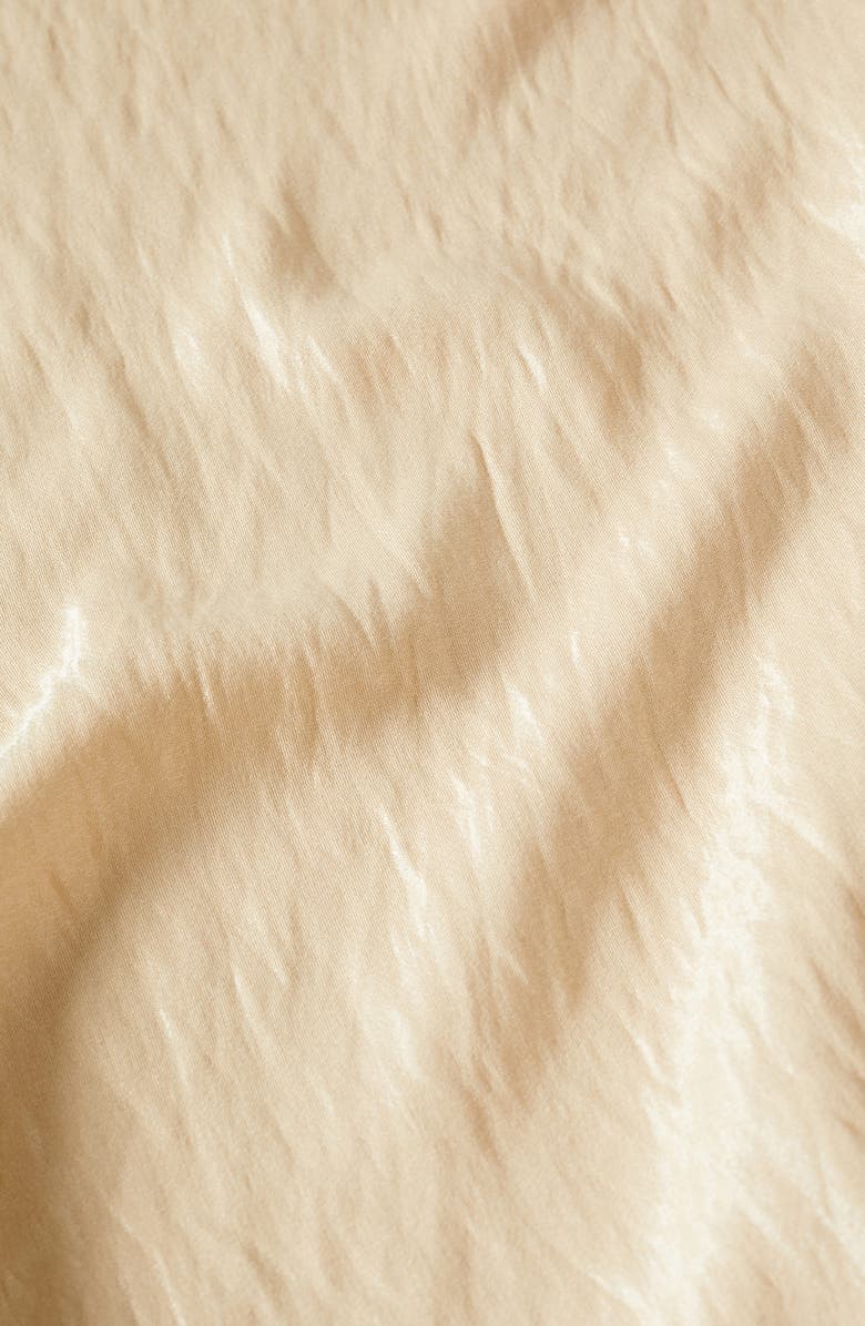 MANGO Textured Satin Maxi Skirt, Alternate, color, Beige