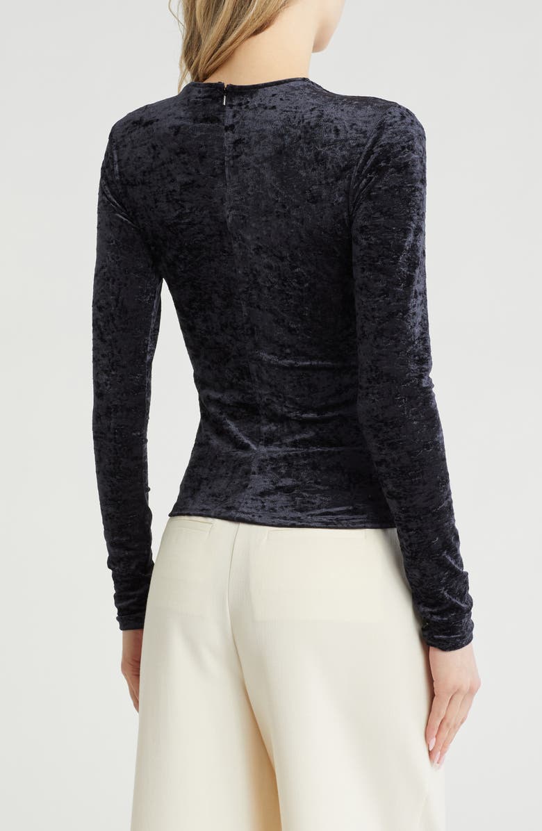 FRAME Crushed Velvet Top, Alternate, color, 