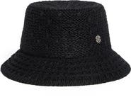 Steve Madden Open Breeze Straw Bucket Hat