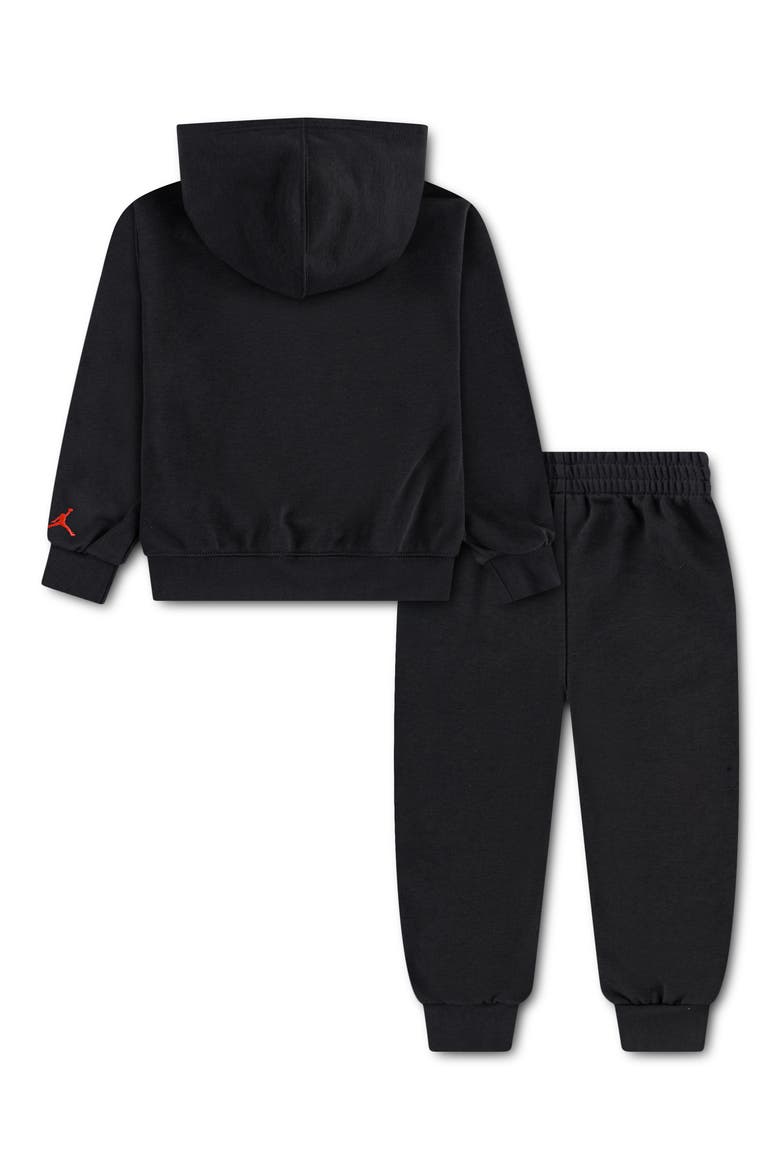 Kids' MJ Hoodie & Joggers Set, Alternate, color, OFF NOIR