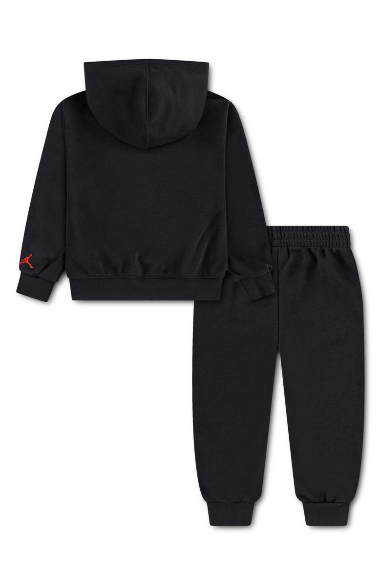 Jordan Kids' MJ Hoodie & Joggers Set, Alternate, color, Off Noir