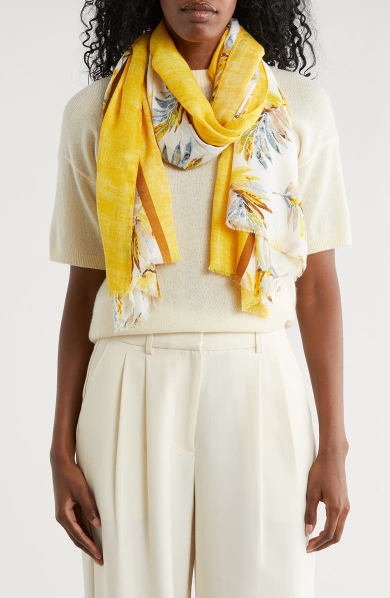 Palm Leaf Scarf