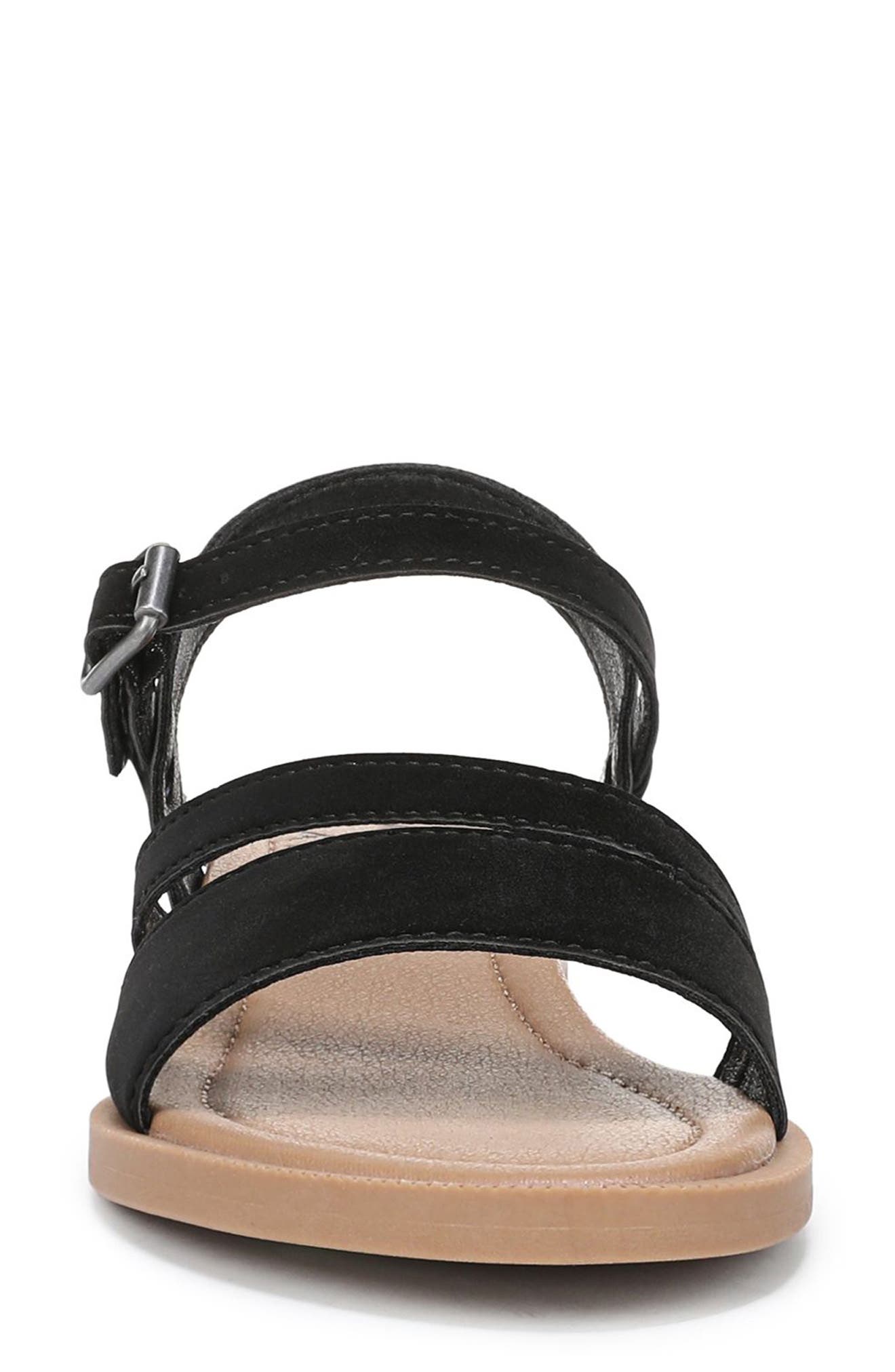 Blowfish Malibu Arrow Sandal, Alternate, color, Black Nubuck