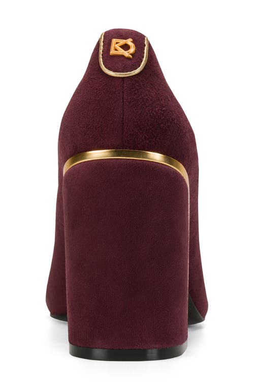 Donna Karan New York Romina Pump In Burgundy