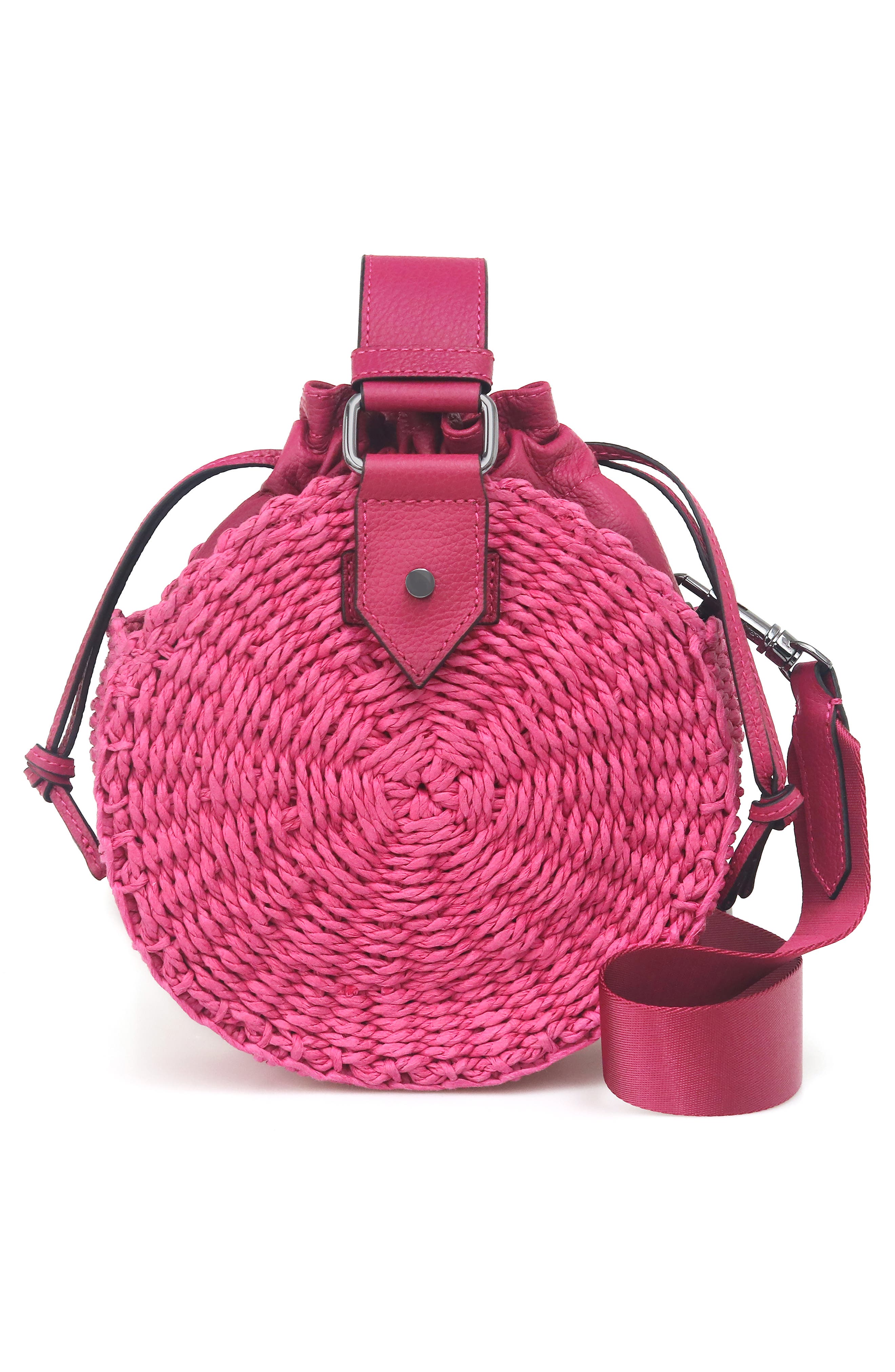 Botkier Montauk Woven Straw Crossbody Bag, Alternate, color, 