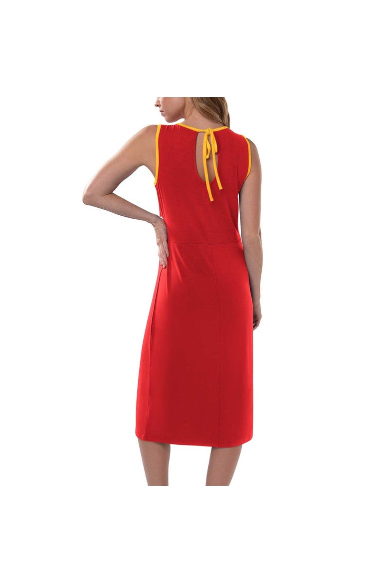 Women's G-III 4Her by Carl Banks Red Kansas City Chiefs Main Field Maxi Dress, Alternate, color, Red