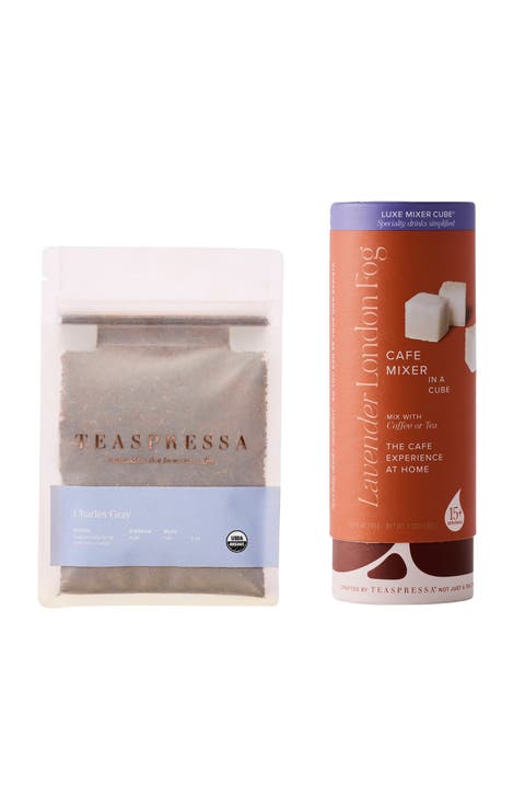 Lavender London Fog Tea & Mixer Gift Set