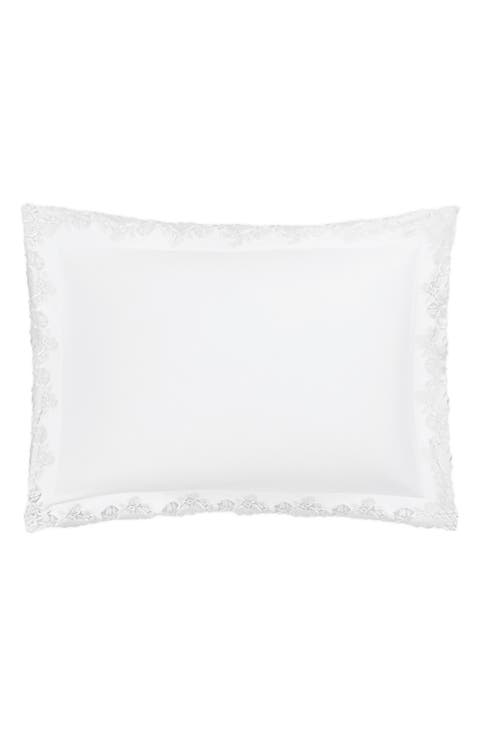 Lace Piqué Cotton Sham