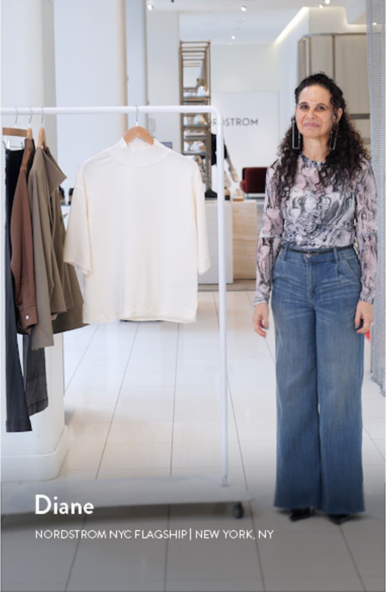 Amaya Mock Neck Knit Top, sales video thumbnail