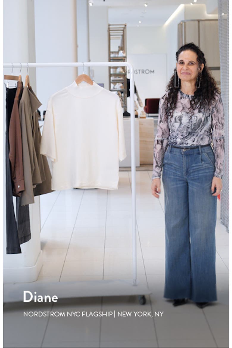 Amaya Mock Neck Knit Top video